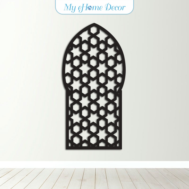 3D Islamic Pattern Cut Out Wall Art Kubah Mihrab Kerawang Islamic ...