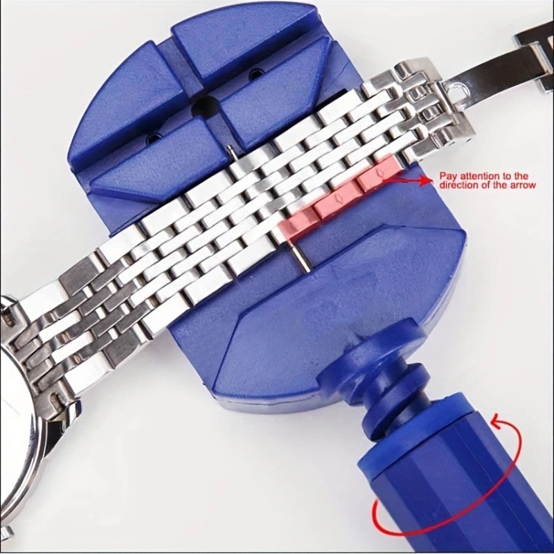 Watch Link Band Slit Strap Bracelet Remover Adjuster Repair Tool Kit