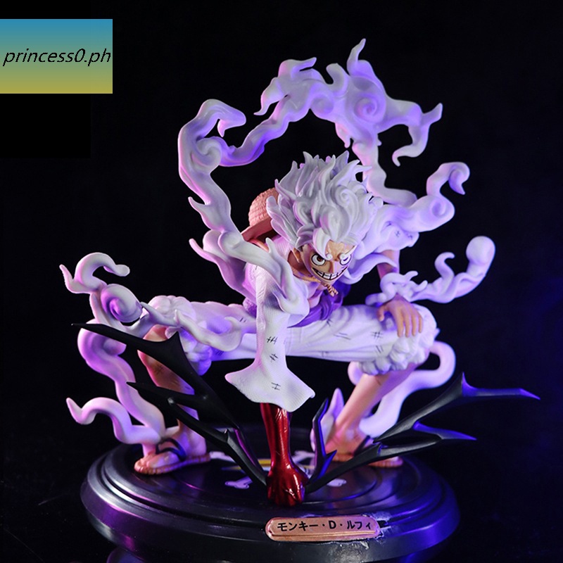 Princes One Piece Luffy GEAR 5 Anime Figures Nika Sun God PVC Action ...