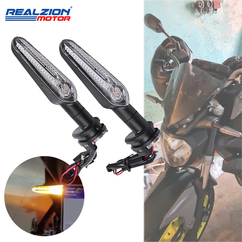 REALZION Turn Signal Light Flowing For R15 v3 R15m v4 R3 Mt15 M-Slaz Sz ...