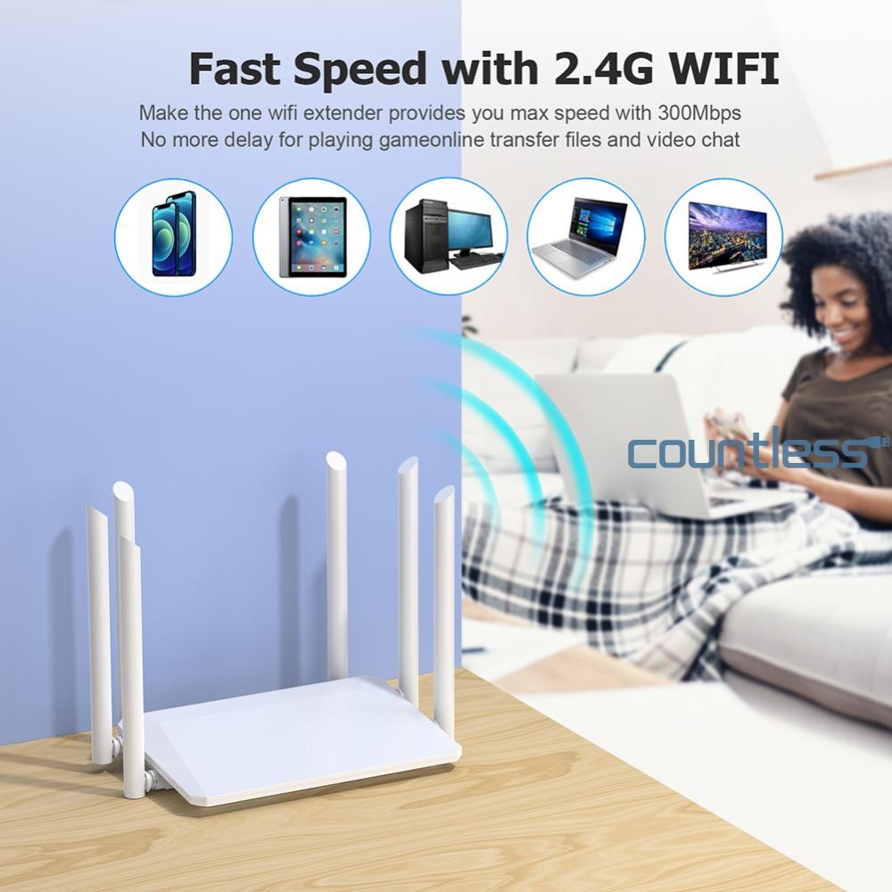 Modem Router External Antennas Hotspot Router Wide Coverage Signal ...