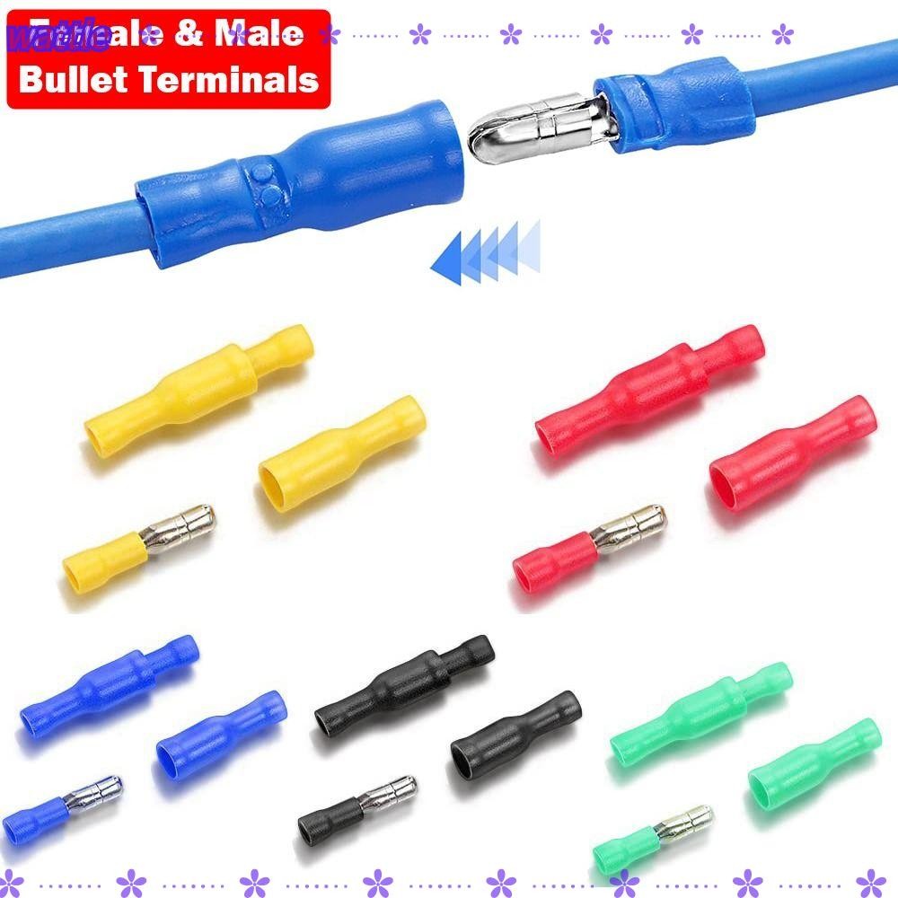 WATTLE Bullet Connector, Waterproof Colorful Bullet Terminal, Quick ...