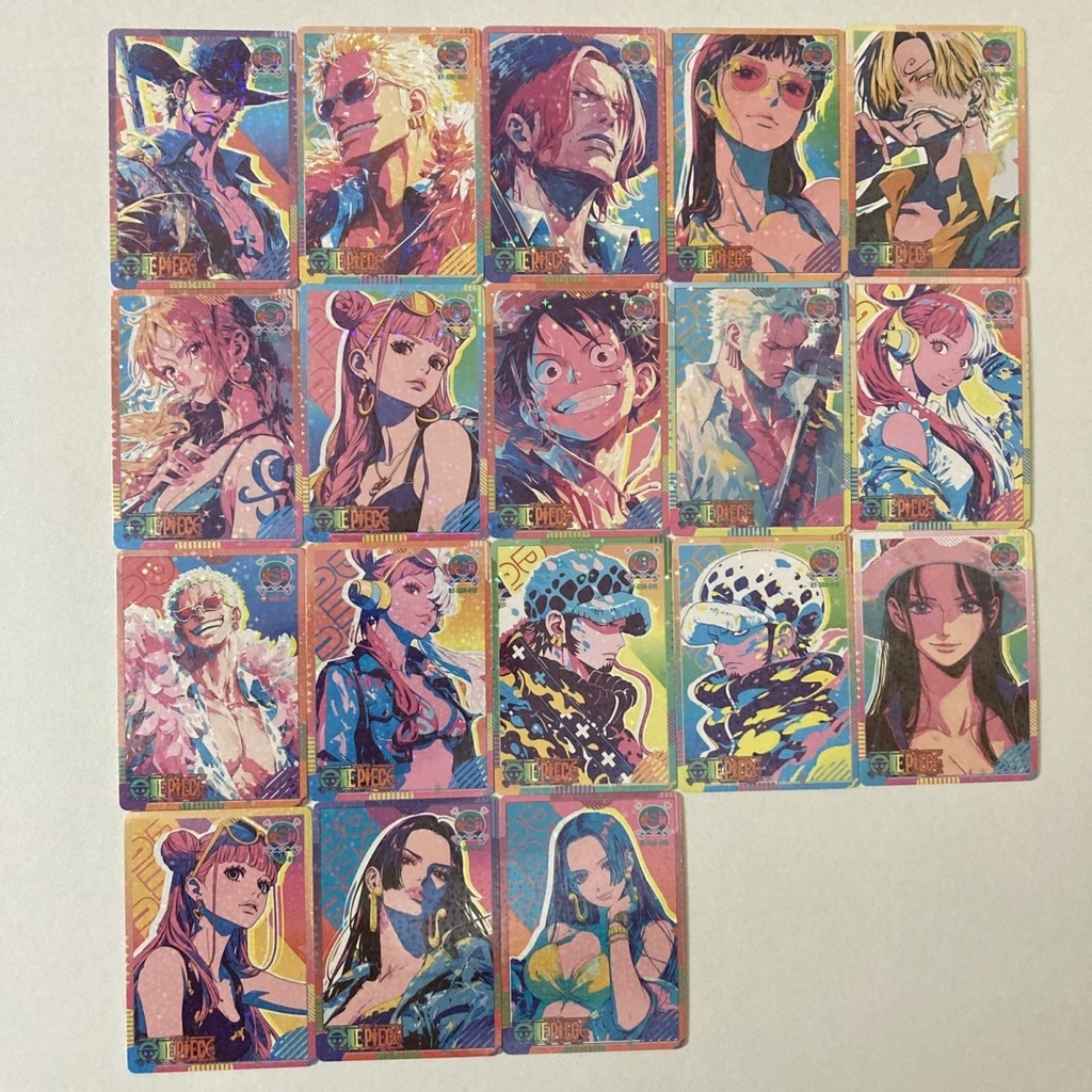 Card Phantom One Piece One Piece SSR Set 18 Pieces Graduation One Piece ...