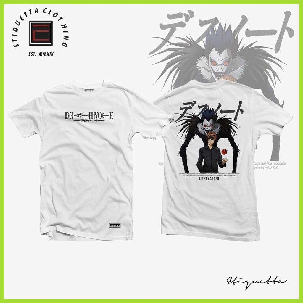 Anime$qq{t?Shirt!S[-,r[Unisex,G[-,l[Etiquetta,Q[Co.,A- Death Note ...