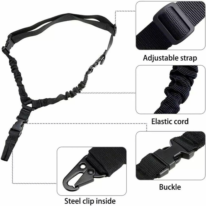 Vertical Single Point Quick Adjustment Length Tactical Paracord Rifle ...