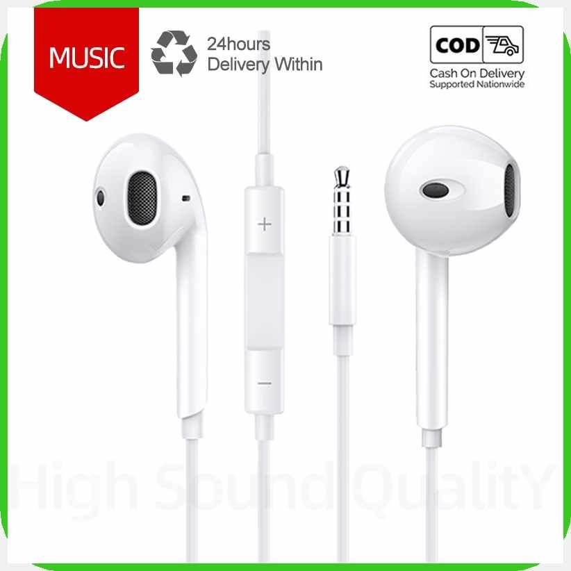 (COD)With$KY#3.5mm~D_Plug%RY:Wire%UW:Earphones%jl:Earbuds | Shopee ...