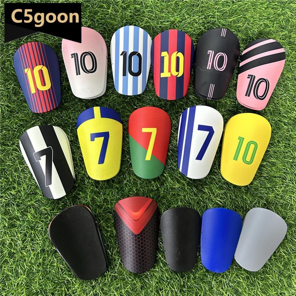 C5GOON 1Pair NO.10 Professional Football Shin Guard PU Thick Anti ...