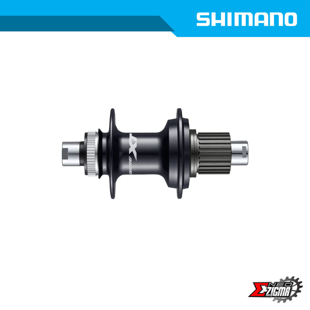 Moyeu Arrière Shimano XT FH-M8110 - 12x142mm, Center-Lock, Micro Spline, 32 Trous, Noir - NEUF