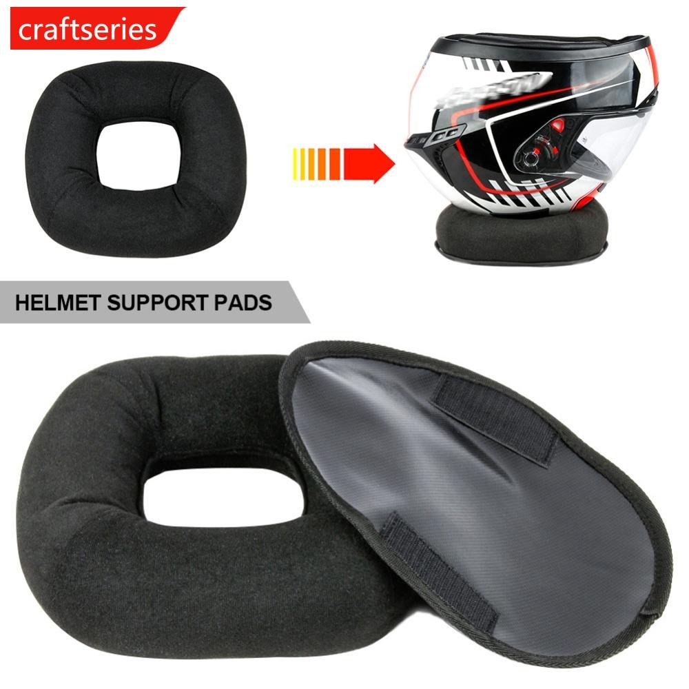 CRAFTSERIES Motorcycle Helmet Stand Base Helmet Support Pad Rack for ...