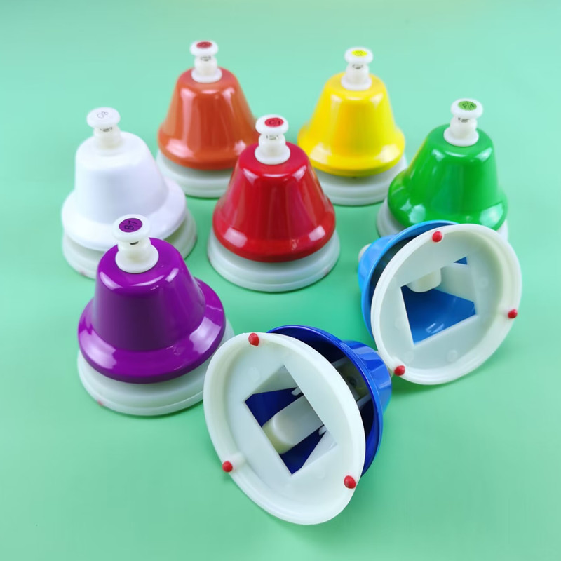 Montessori 8-note bell - Facmogu 8 Diatonic Metal Notes (Montessori ...