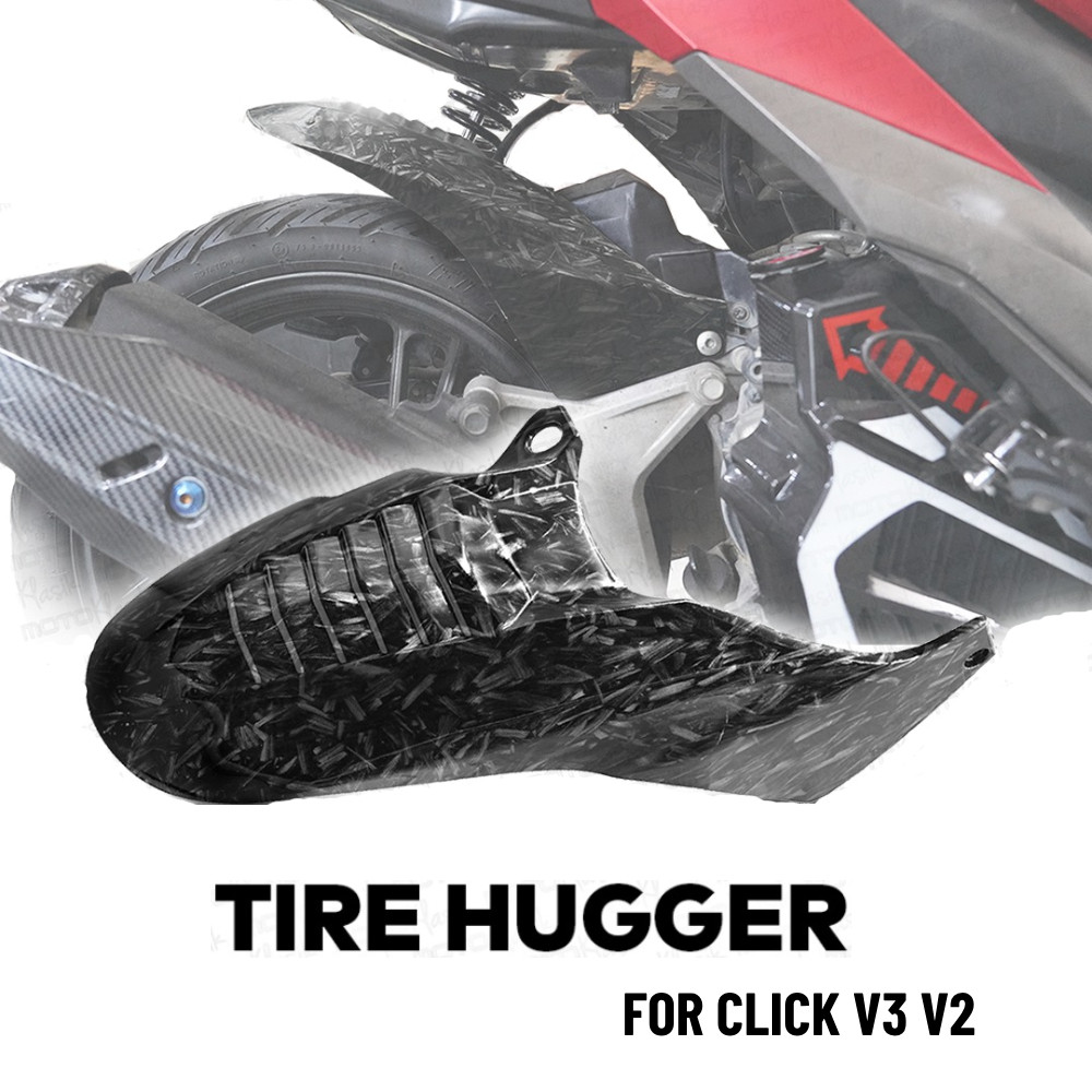 Tire Hugger Mud Guard Cover Honda Click 125i 150i v3/v2 Tire Hugger Mud ...