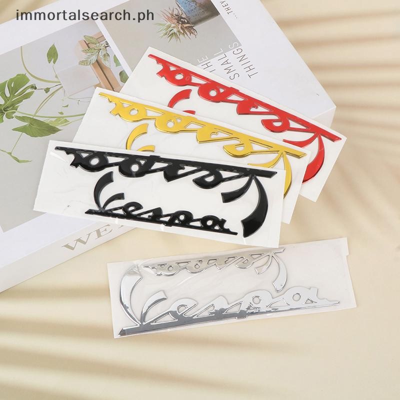 imm Emblem Sticker 3-Dimensional Decal For Vespa GTS300 GTV125 200 250 ...