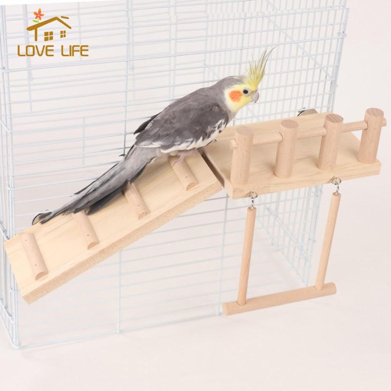 Photo inspiration: Picture Idea: Whfashion Bird Perches Cage Toys Parrot Playstand Playstand Accessories Bird