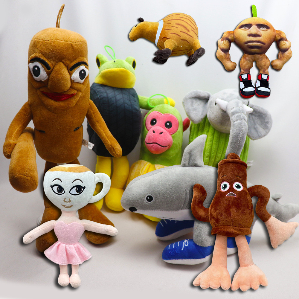 Peluche Brainrot Animals Italienne - Créature IA 30 Cm, Douce, Idéale Pour Les Fans De Mèmes Et Décoration D'intérieur Fun