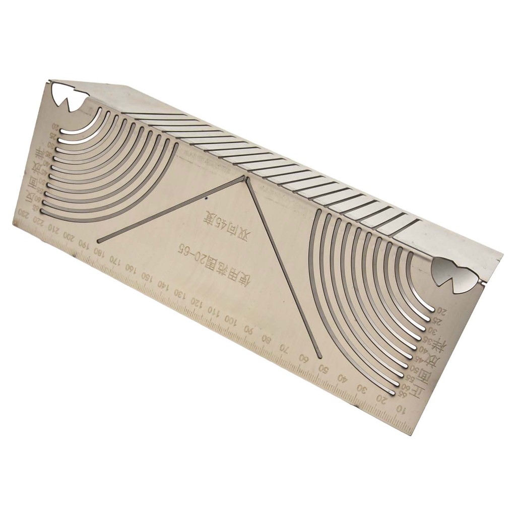 【SIPSUNAGE】Rounded Corner Drawing Ruler for Accurate Square Tube ...