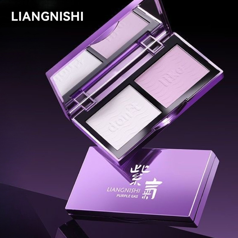 LIANGNISHI Powder Setting Soft Mist Lasting Brightening | Shopee ...