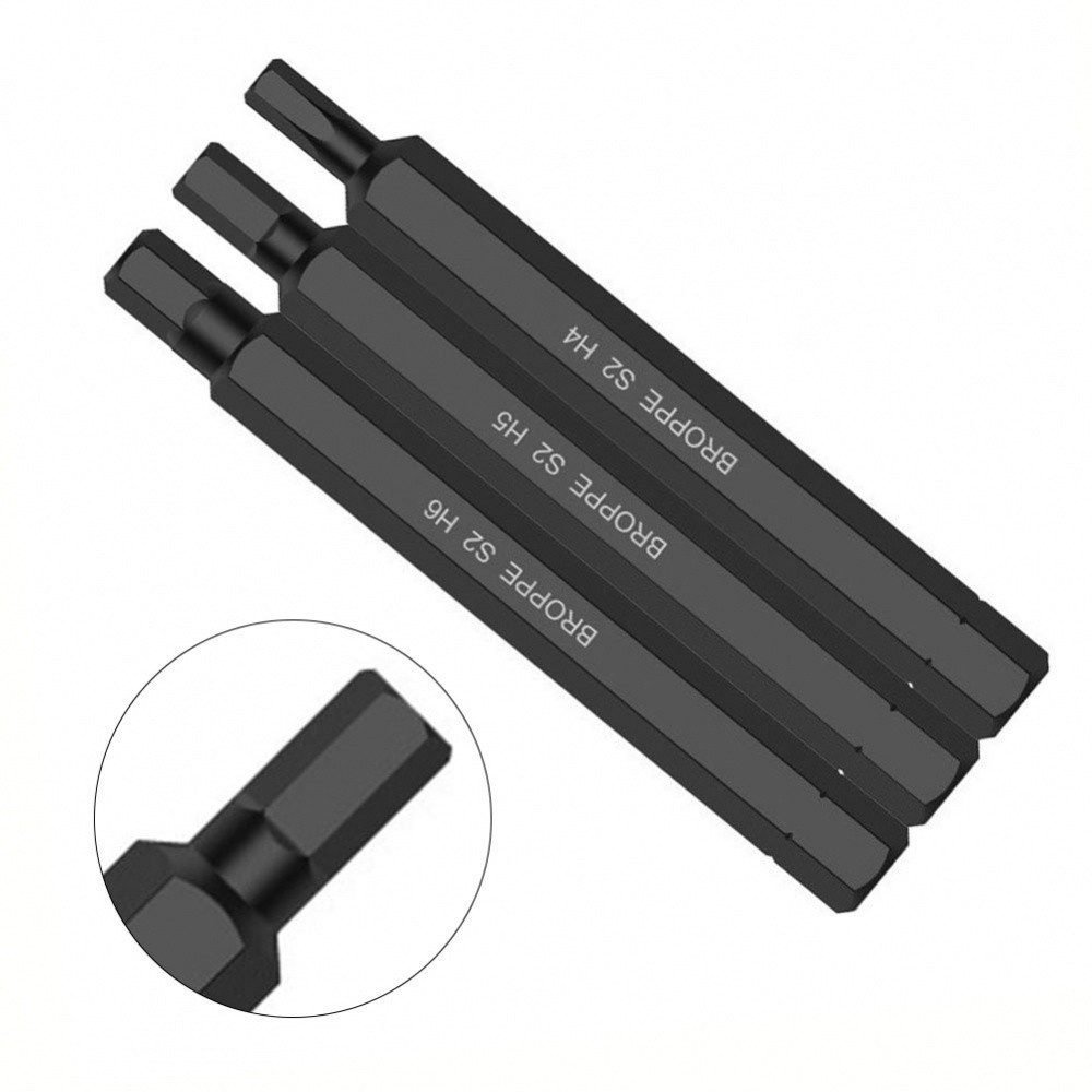 Long lasting 80mm Hexagon Socket Screw Driver Bit with Strong Magnetic ...