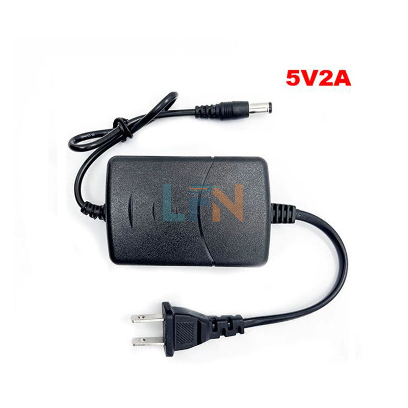 LFN Fiber Switch Power Adapter 5V 2A Media Converter Adaptor Power ...