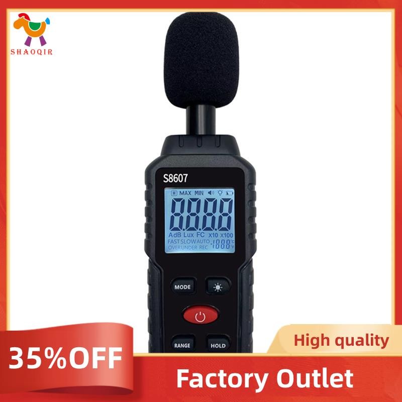 Digital Sound Level Noise Meter Measurement 30-130DB DB Decibel ...