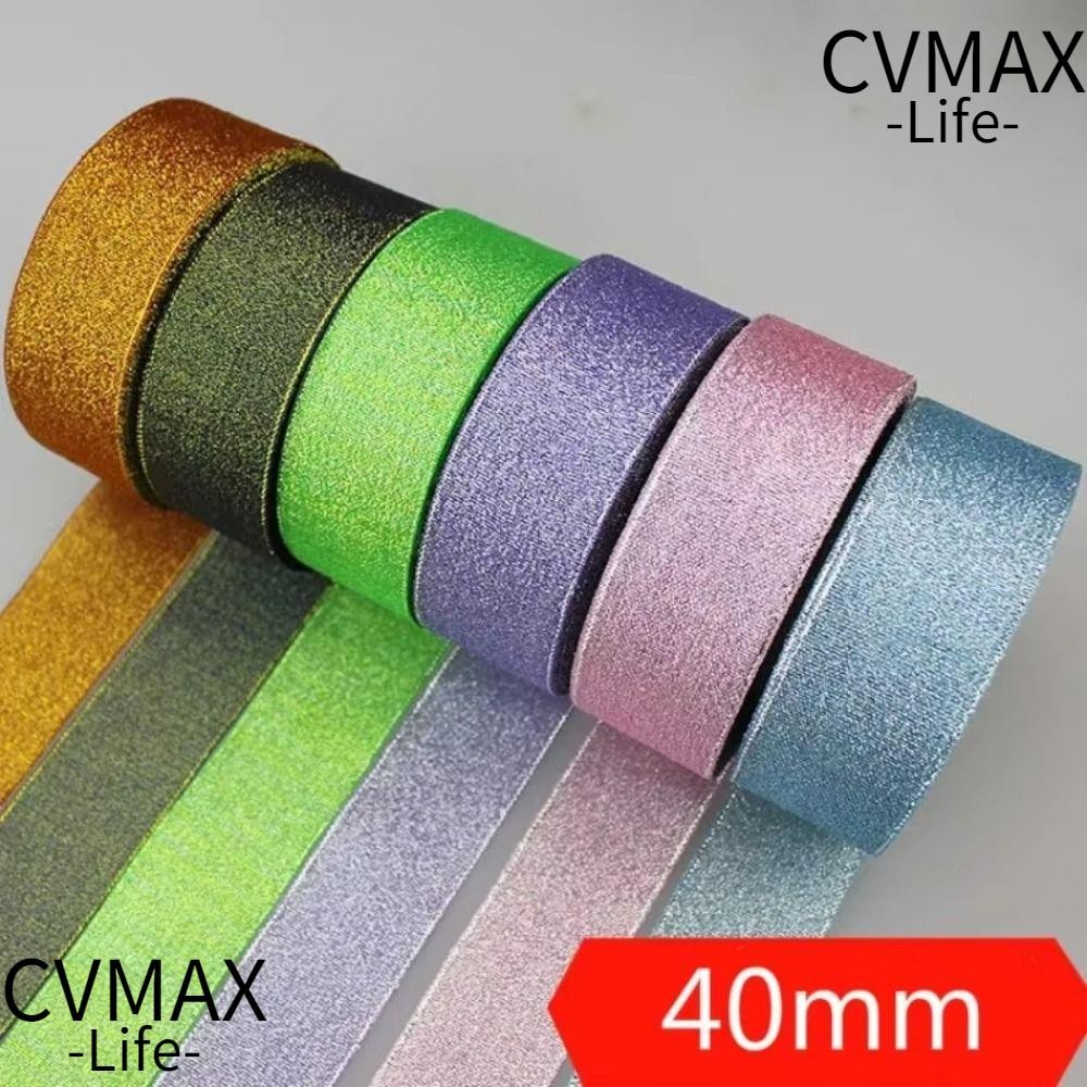 CVMAXX 4cm Shiny Silk Ribbons, 40mm 10 yards Crafts Bow Fishtail ...