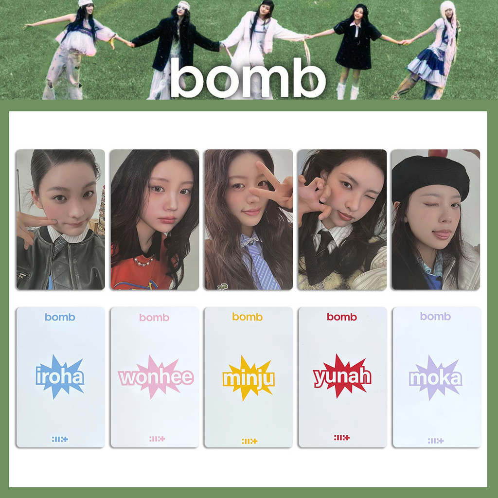 Kpop Idol ILLIT Album Bomb Photocards | Shopee Philippines