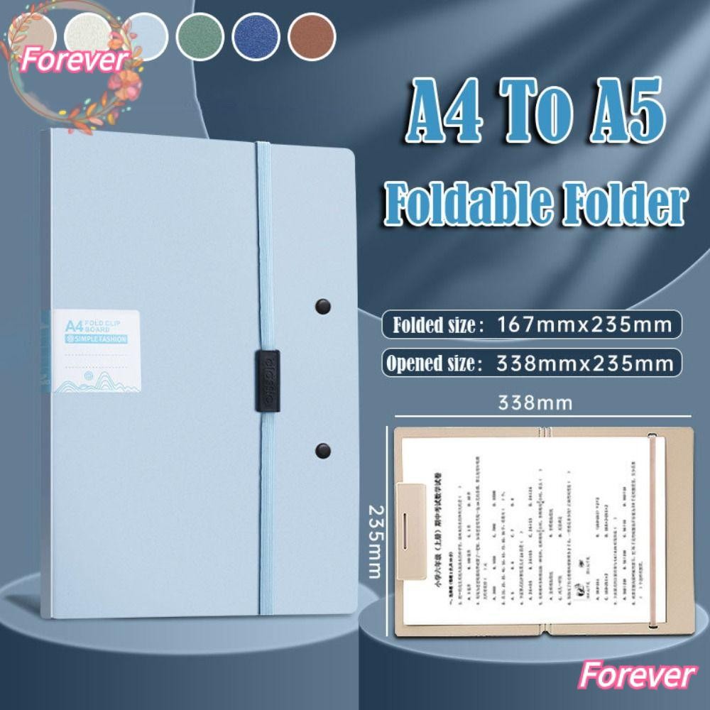 FOREVER Foldable Folders, Portable A4 To A5 Folding Board Folder ...