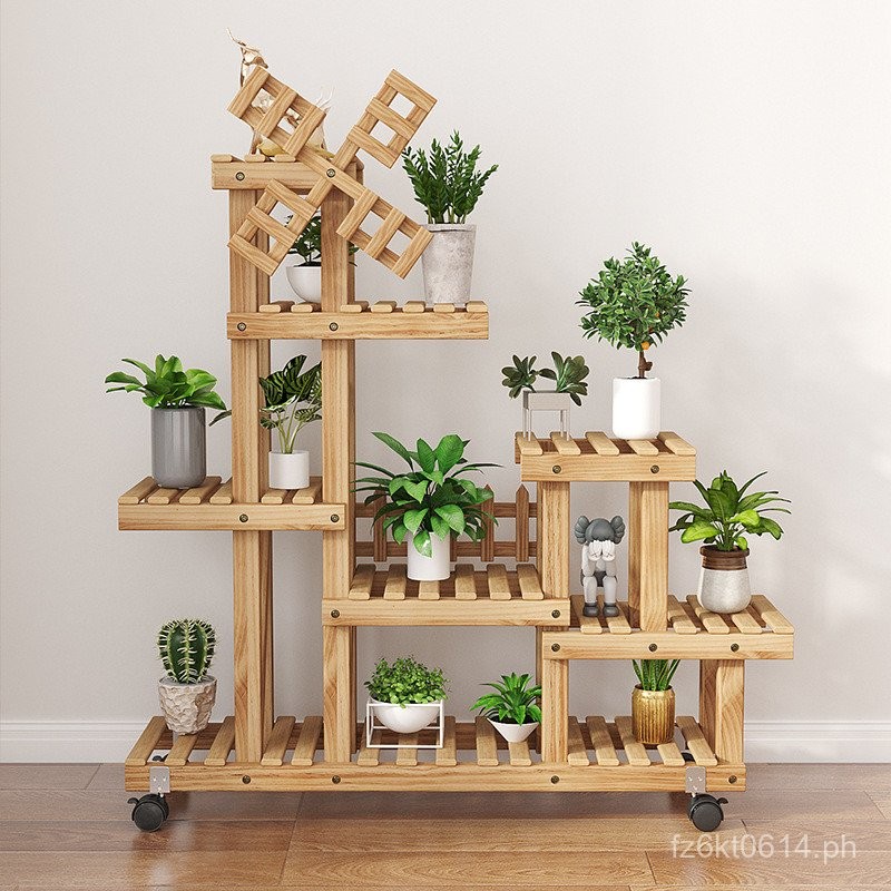 Floor-standing Green Plant Storage Rack Flower Pot Stand Climbing Vine ...
