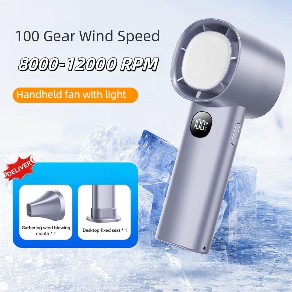 ARC Portable Mini Fan Turbo High Wind Power 3000 mAh Battery with ...