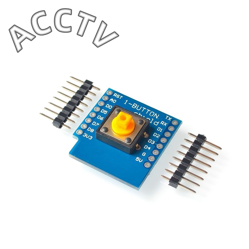 One Button Shield For WeMos D1 Mini Button For Wemos Diy Electronic PCB ...
