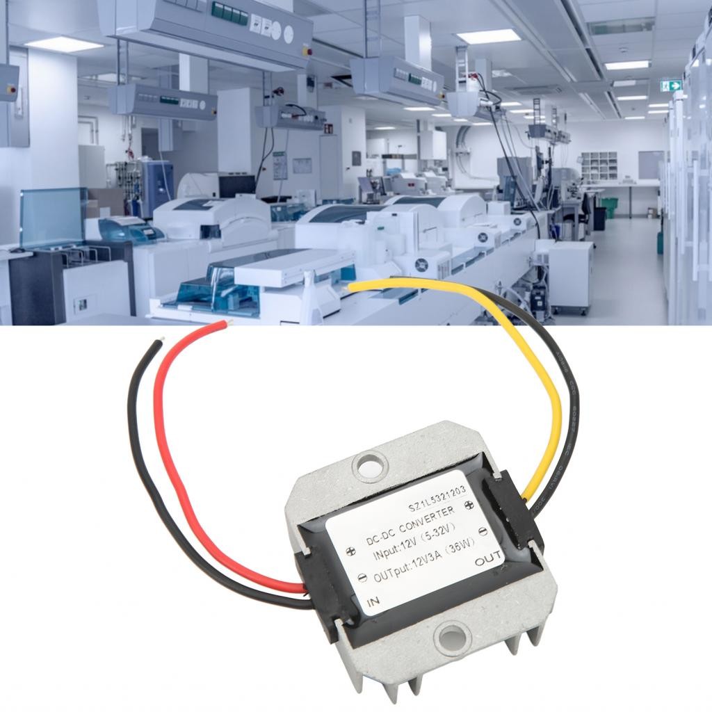 Buybybuy DC Converter Module Adjustable Voltage Dustproof Die Cast ...