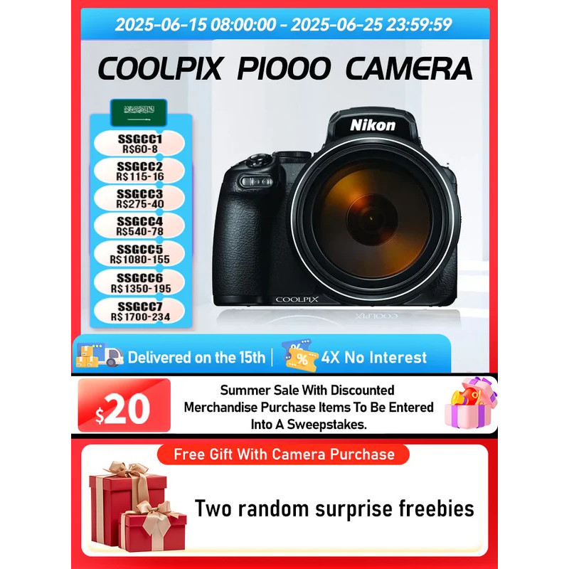 Scheda SD 64 GB memoria U3 V30 per fotocamera Nikon Coolpix L30, L31