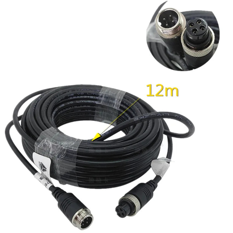 12m Video Extension Cable Rear View Camera WG9918788094 For Sinotruk ...