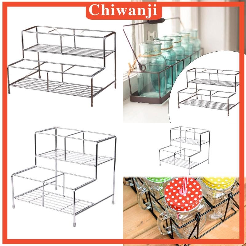 [Chiwanji] Coffee Syrup Organizer Rack Condiment Storage Rack for ...