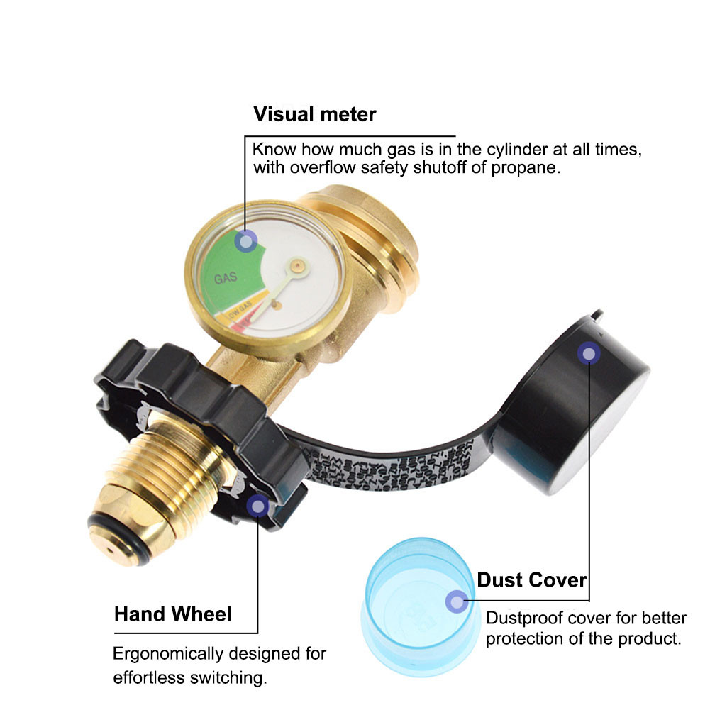 Converte Propano LP TANK POL Valvola Di Servizio In QCC1 (Tipo 1 - Foto 11