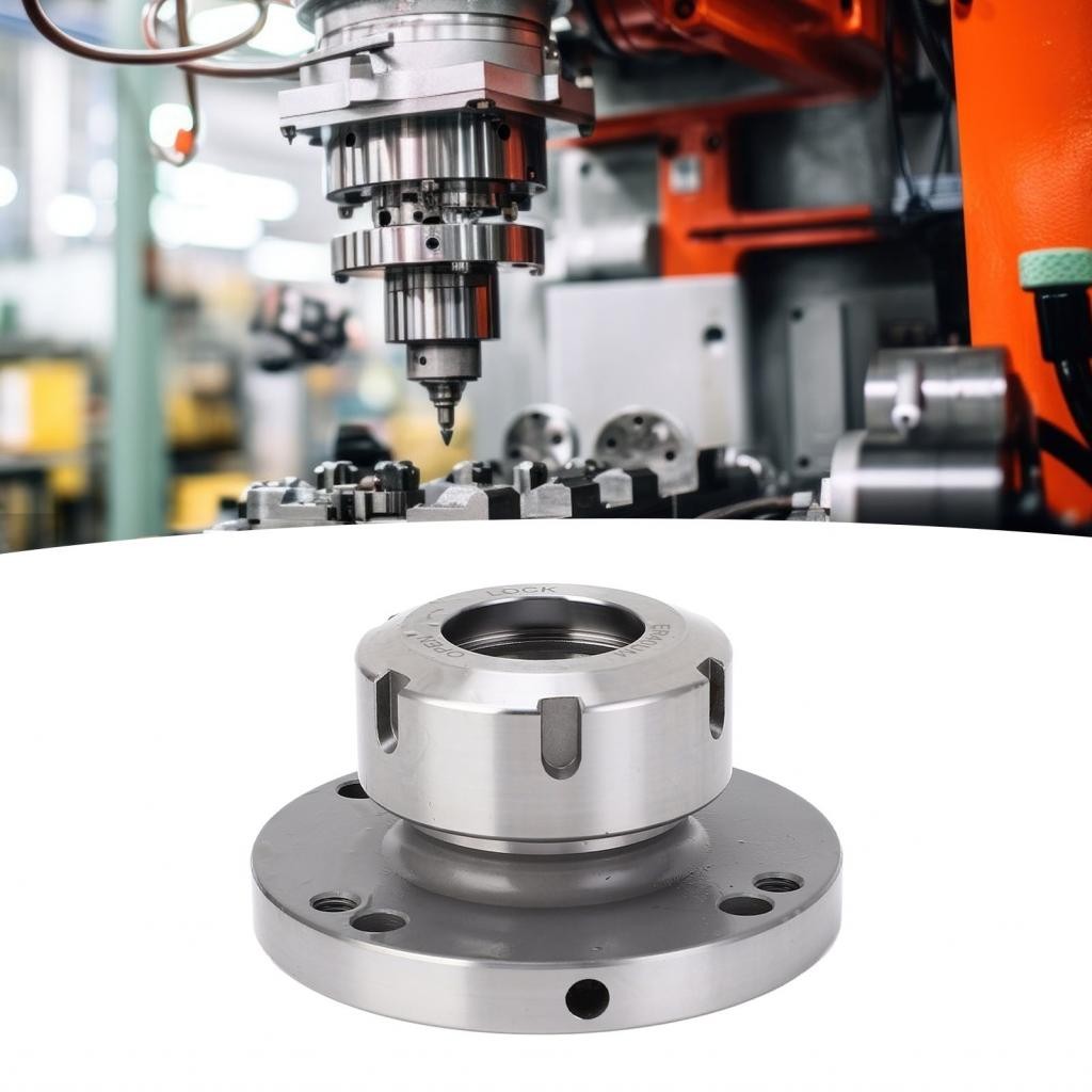 ER40 Collet Chuck 100mm - Carbon Steel Lathe Chuck For CNC Milling Machine