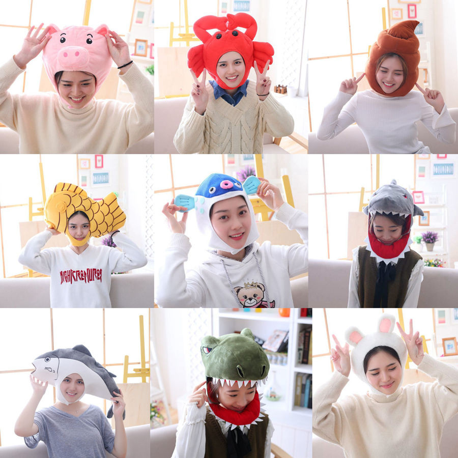 Funny Silly Eagle Cute Headgear Hat Frog 0625 | Shopee Philippines