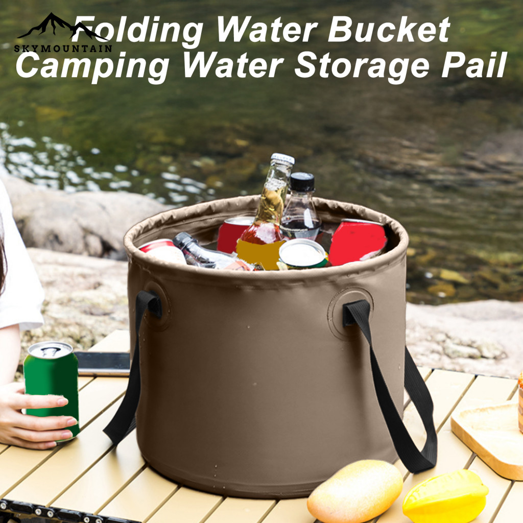 Portable Collapsible Bucket Easy Storage Folding Bucket Portable ...