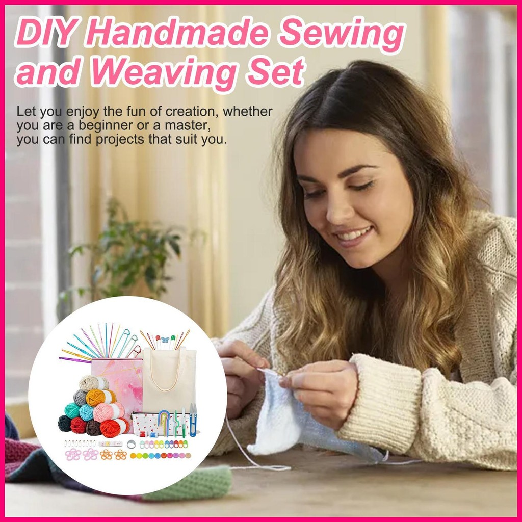 Crochet Beginners Kit Beginner Crochet Learn to Crochet Set 96X ...