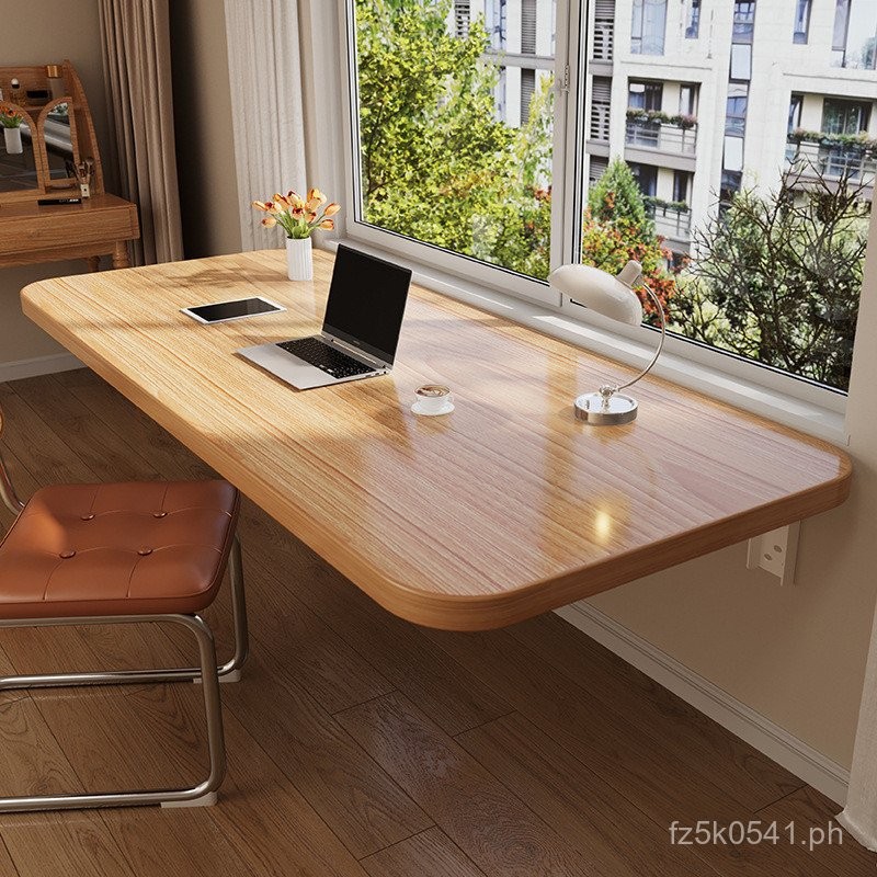 Wall-Mounted Foldable Floating Study Desk, Wall-Side Desk, Wall-Mounted ...