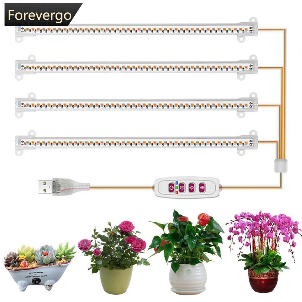 FOREVERGO 1/2/3/4 LED Grow Light Strips for Indoor Plants Sunlight Full ...