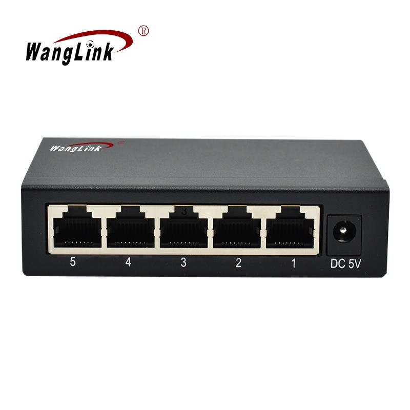 5 Port 10/100/1000 Mbps Desktop Ethernet Hub Network Switch | Shopee ...
