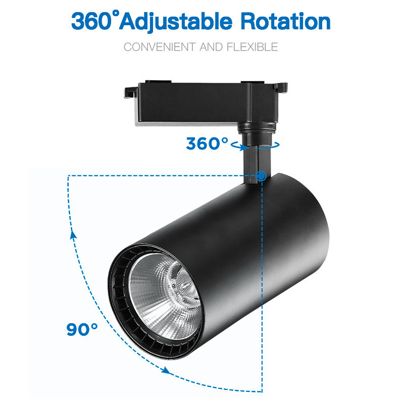 Home Deco Led Track Light Rail Fixture Home Spot Lighting 10W/20W/30W ...