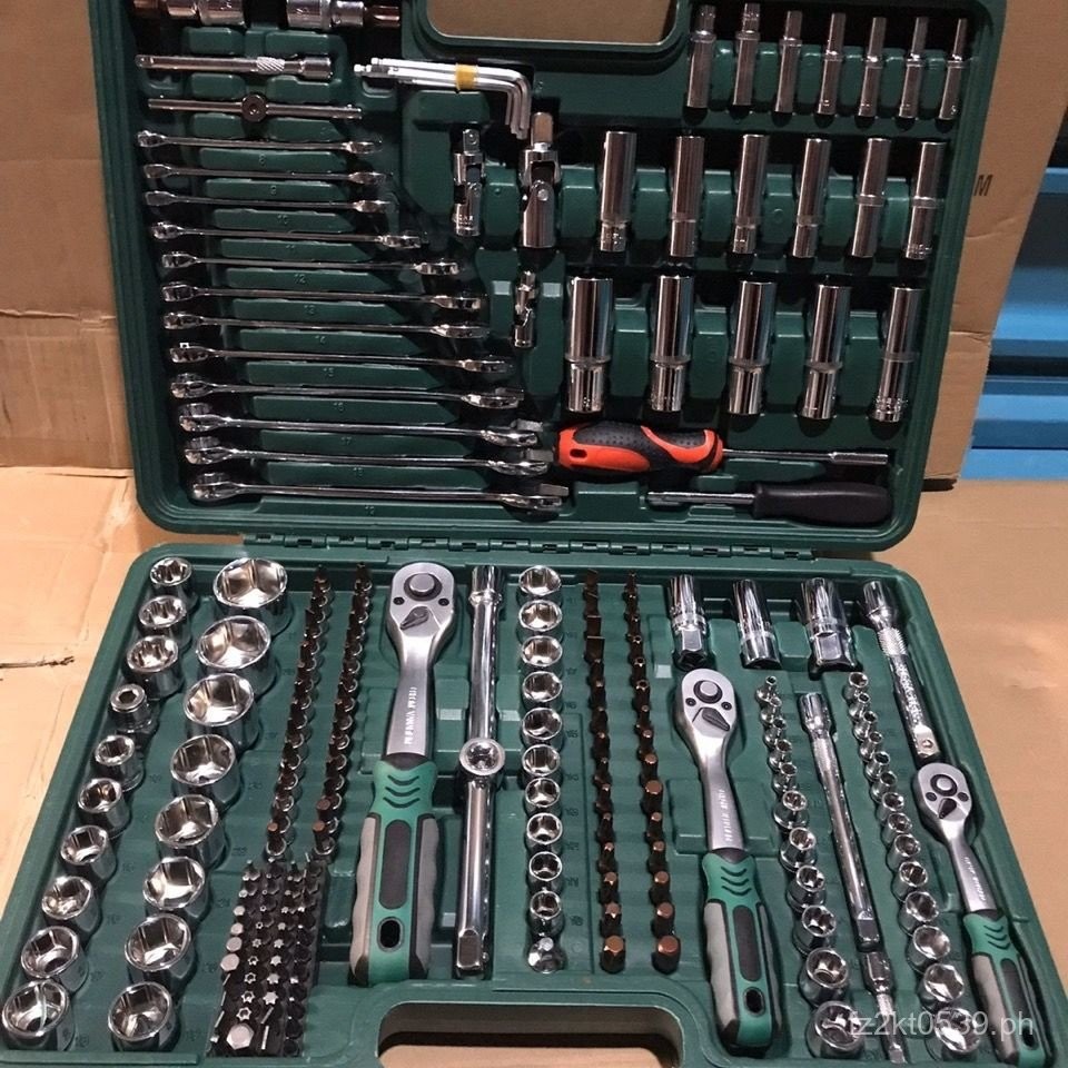 Tool Box Tool Car Maintenance Tool Set Socket Wrench Combination216Set ...