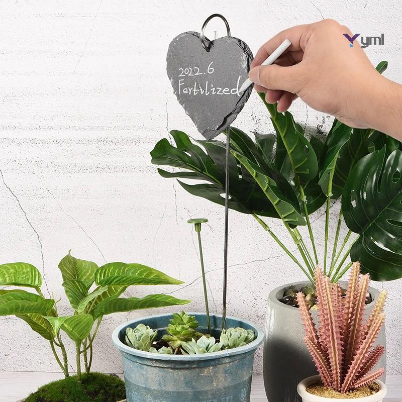 Garden Markers Signs Labels Plant Tags Weatherproof Reusable Natural ...