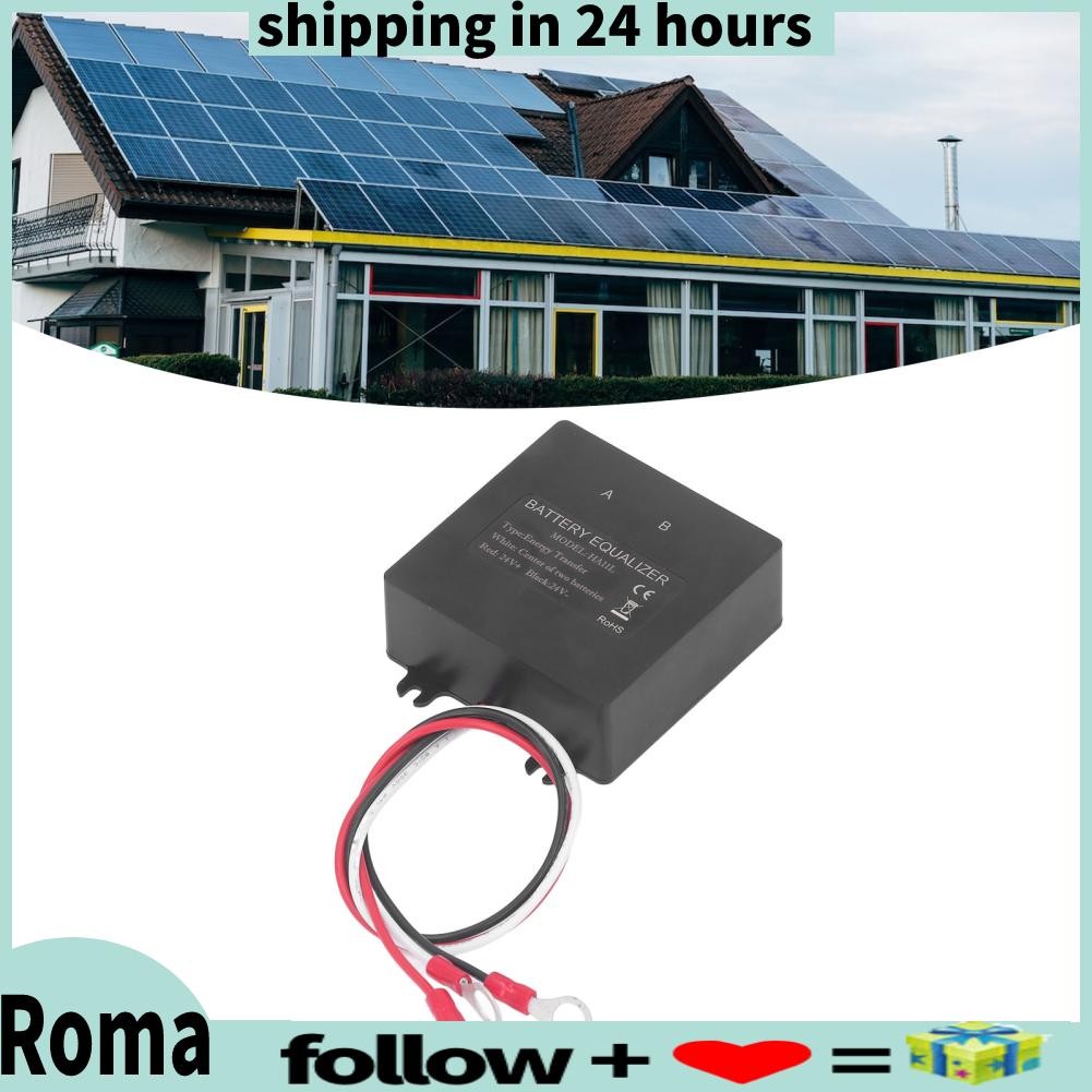 Romanticshop 24V Battery Equalizer Voltage Balancer with LED Display ...