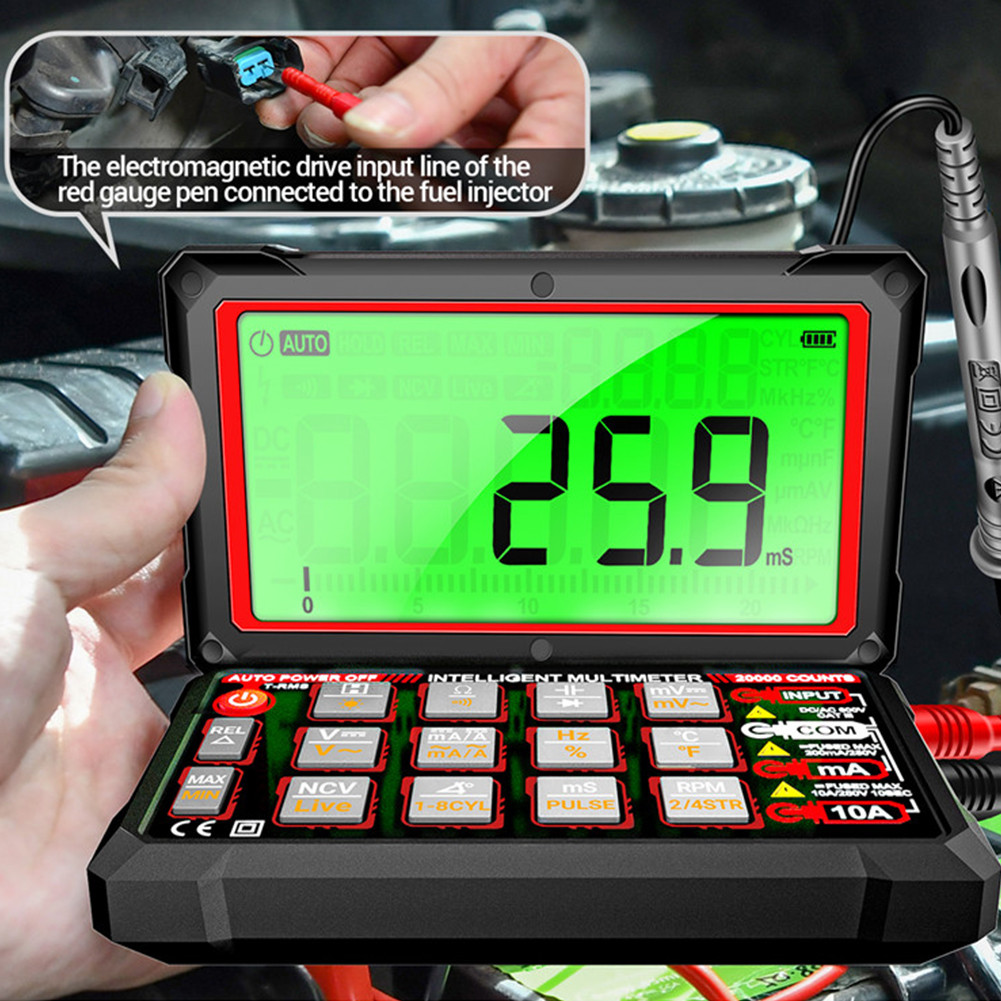 ANENG 623 Auto Repair Multimete 20000 Counts Digital AC/DC Voltage ...