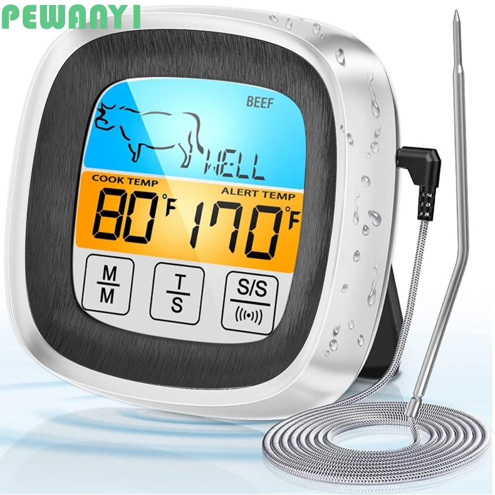 PEWANY1 Meat Temperature Probe, Touch Screen with Long Probe Digital ...