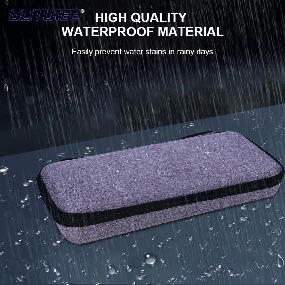 Hard Shell Carrying Storage Bag Double Zipper Organizer Bags Portable ...