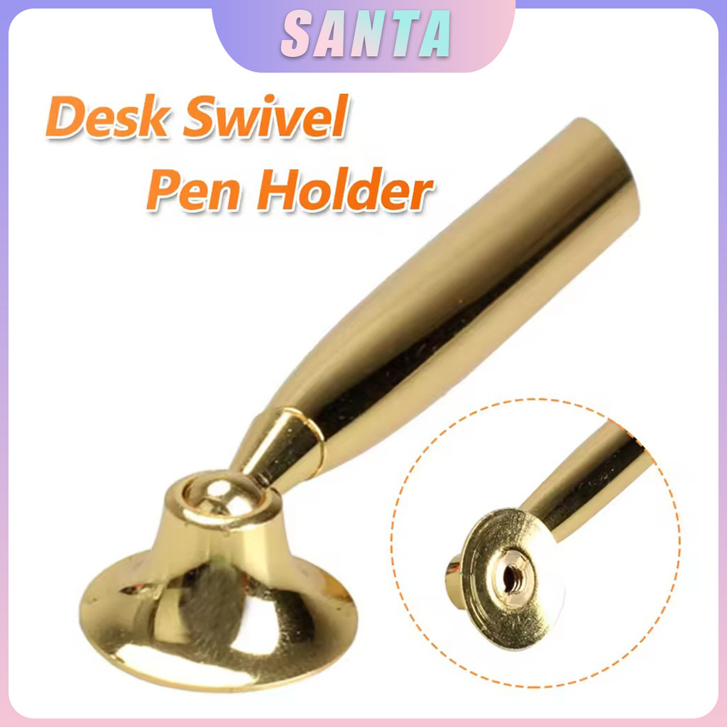 Ballpen Holder Desktop Pen Pencil Holder Ball Point Swivel Stand Funnel ...