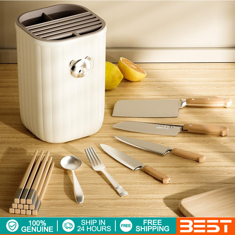 Kitchen Knife Rack Rack Countertop Multi-Functional New Chopsticks ...